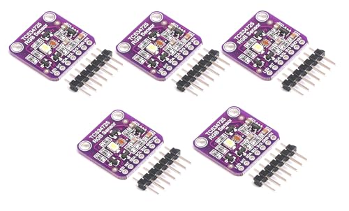 TECNOULAB 5 Stück TCS34725 34725 CJMCU-34725 RGB-Farbsensor Farbsensor-Entwicklungsboard TECNOULAB 5 Stück TCS34725 34725 CJMCU-34725 RGB-Farbsensor Farbsensor-Entwicklungsboard von TECNOULAB
