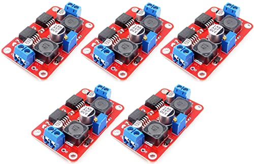 TECNOULAB 5 Stück XL6009 LM2596S DC-DC Automatischer Step Down Buck Spannungswandler von TECNOULAB