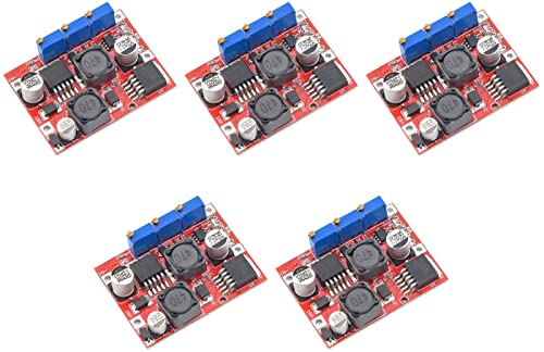 TECNOULAB 5 Stück XL6019 LM2596S Step Down Power Converter Spannung nach Oben und unten ersetzt LM2577S von TECNOULAB