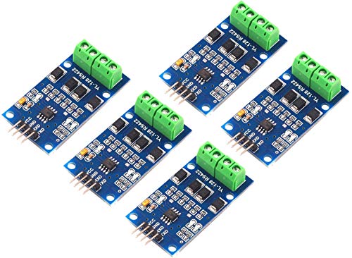 TECNOULAB 5 Stück bidirektionale RS422-Übertragung zwischen bidirektionalen TTL-MAX490-Vollduplexsignalen von TECNOULAB