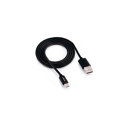 Tecnoware HD Series Kabel Micro USB für Synchronisation der Daten und Aufladen des Tablet oder Smartphone, 100 cm, Schwarz von Tecnoware Power Systems
