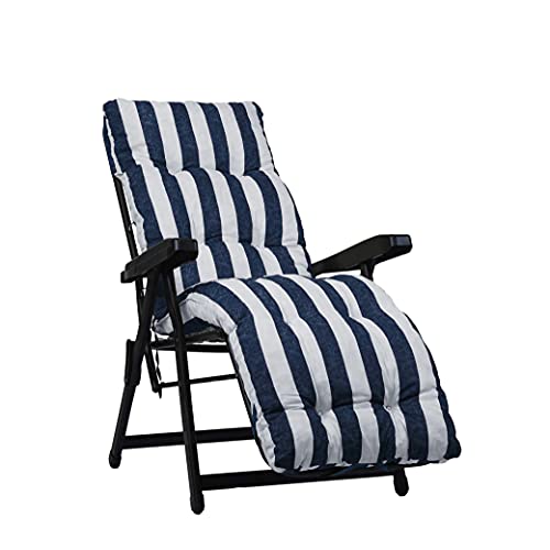 TECNOWEB Gepolstertes Kissen für Liegestuhl mit Fußstütze (160 x 45 x 10 cm) – 100 % Made in Italy – Ersatzkissen ideal für Gartenliegen – erhältlich in verschiedenen Farben von TECNOWEB