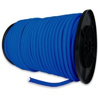Tecplast - Elastisches Gummiseil Blau 100 Meter - Qualität pro 9SW - Spannseil für Planen mit einem Durchmesser von 9 mm von TECPLAST