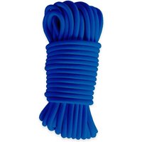 Elastisches Gummiseil Blau 40 Meter - Qualität PRO TECPLAST 9SW - Spannseil für Planen mit einem Durchmesser von 9 mm von TECPLAST