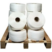 Los von 12 Umreifungsbander Geflochtenes 16 mm x 850 m enthält 2 GRATIS - Hochfestes Umreifungsband 450kg - TECPLAST LFT2 von TECPLAST