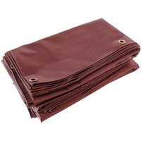 Pergola-Plane Burgundrot 3x3 m - 5 Jahre Garantie Tecplast LP506PR - Wasserdichte Plane für Pergola oder Gartenlaube aus pvc für die Terrasse von TECPLAST