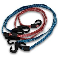 Set aus 4 flachen elastischen Spanner für Planen von TECPLAST