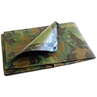Tecplast - Sichtschutzplane 3,6x5 m CM150BV - Camouflage - Hohe Qualität - Sicht- und Windschutz - Sichtschutz Garten von TECPLAST