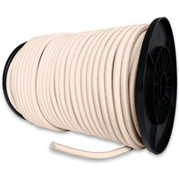 Tecplast - Elastisches Gummiseil Elfenbein 100 Meter - Qualität pro 9SW - Spannseil für Planen mit einem Durchmesser von 9 mm von TECPLAST