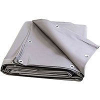 Tecplast - Pergola-Plane Grau 10x15 m - 10 Jahre Garantie XP640PR - Wasserdichte Plane für Pergola oder Laube für Terrasse - Made in France. von TECPLAST