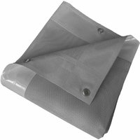 Tecplast - Pergola-Plane Mikroperforiert Grau 4x4 m - 5 Jahre Garantie MP460PR - Wasserdurchlässige Plane - Made in France von TECPLAST