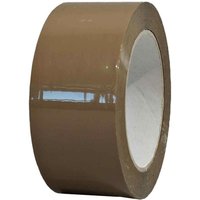 Verpackungsklebeband Polypropylen havanna 28µ - braune Klebeband 48 mm x 100 m - Karton Großpackung 36 Stück von TECPLAST