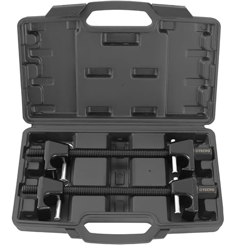 TECPO 300135 Federspanner Satz Universal Tuning Federbein Spannen Tieferlegung Set für Vorderachse und Hinterachse von TECPO