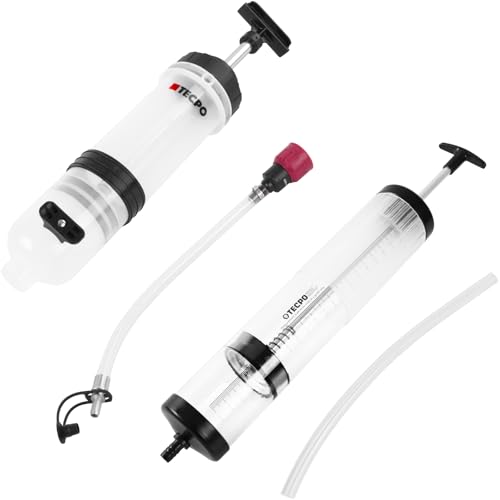 TECPO Absaugpumpe 500 ml - 1500 ml Motorölwechselpumpe Pumpe Handpumpe Umfüllpumpe Ölpumpe von TECPO