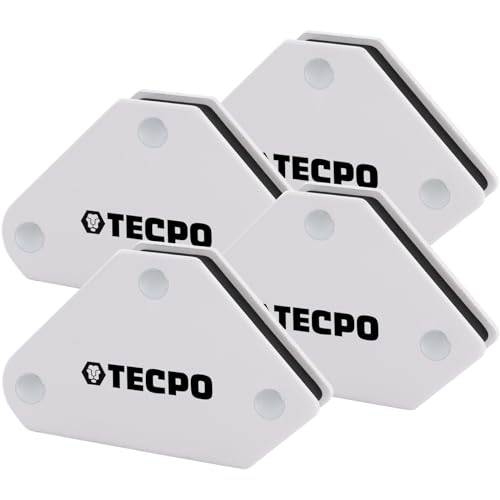 TECPO Magnet Schweißwinkel 4 kg 9 lbs Magnetwinkel 4-tlg von TECPO