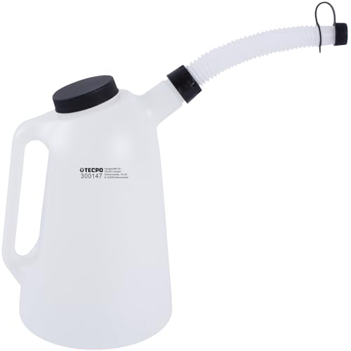 TECPO Ölkanne 3 Liter, Füllkanne Einfüllkanne Messbecher Messkanne Wasserkanne Gießkanne (3L) von TECPO