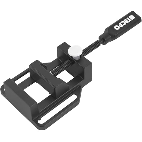 TECPO Parallel Schraubstock Werkstatt Maschinenschraubstock aus Aluminium 65mm von TECPO