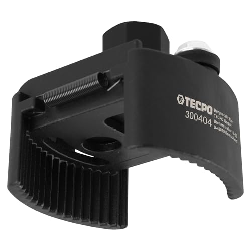 TECPO Universal Ölfilterschlüssel 60-80mm Ölfilterkappen Werkzeug Ölfilterspinne von TECPO