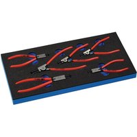 Knipex - Werkzeugmodul Leereinlage 1/3-Modul Leereinlage f. Sicherungsringzange von Knipex