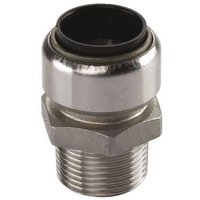 Tectite - Edelstahl Steckfitting Übergangsverschraubung Außengewinde 28 mm - 1' dvgw von TECTITE