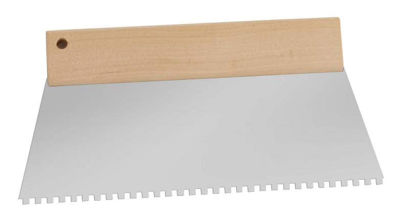 TECTOOL Flächenspachtel KLEBERVERTEILSPACHTEL E8, TRAPEZFORM, 180MM (Packung, 1-St., 1 Spachtel) Trapezform mit einer Breite von 180 mm von TECTOOL