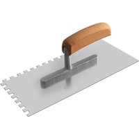 GLÄTTEKELLE E12, ROSTFREI, HOLZ, 280X130X0,7MM von TECTOOL