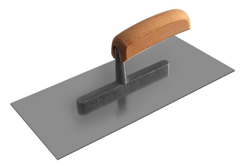 TECTOOL Glättekelle TECTOOL GLÄTTEKELLE STAHL, HOLZ, 280X130X0,7MM (1-St) Glättekelle aus Stahl von TECTOOL