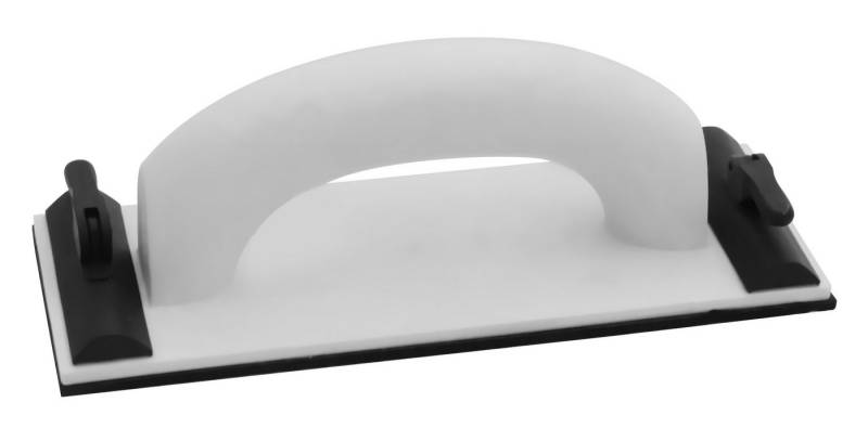 TECTOOL Handschleifer HANDSCHLEIFER MIT SCHNELLVERSCHLUSS, 240X85MM, (Packung, 1 tlg., 1 Handschleifer), Moosgummibelag von TECTOOL