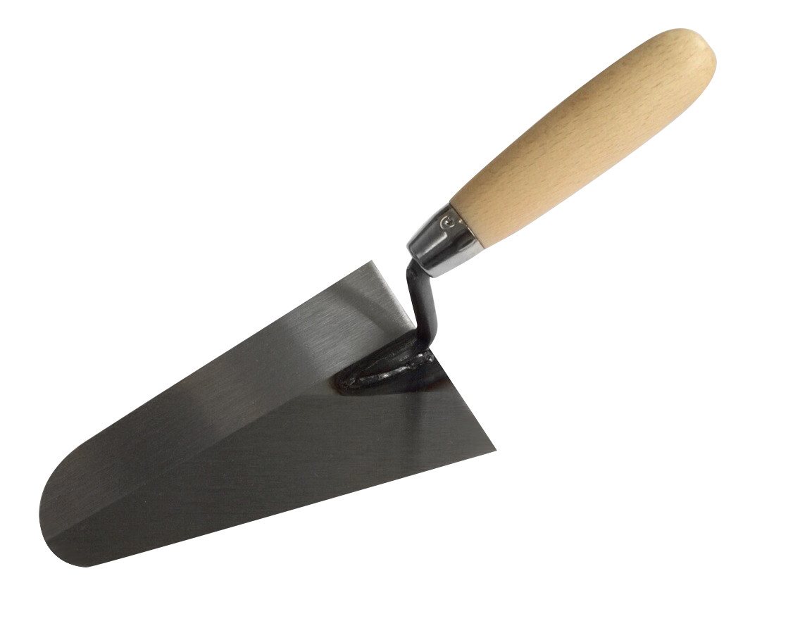 TECTOOL Maurerkelle TECTOOL ITALIENISCHE KELLE, STAHL, RUND, HOLZ, 180MM (1-St) Schwanenhals von TECTOOL