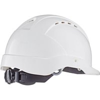 Industrie Schutzhelm Weiß, en 397 Tector 6-Punkt Textilausstattung von TECTOR