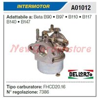 Vergaser INTERMOTOR Motormäher Beta B90 B97 B110 B117 B140 B147 A01012 von TECUMSEH