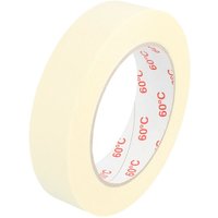 Kreppband 225, flachgekrepptes Papierklebeband 25 mm x 50 m - Tecuro von TECURO