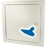 Tecuro - Revisionstür 250 x 250 mm Einbautür mit Rahmen und Vierkantschloss von TECURO