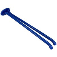 Handtuchhalter 2-teilig - Messing blau (ral 5002) - 400 mm - schwenkbar - Tecuro von TECURO