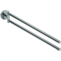 Tecuro - Serie 8000 Handtuchhalter 2-armig schwenkbar - Messing verchromt Tecuro - Serie 8000 Handtuchhalter 2-armig schwenkbar - Messing verchromt von TECURO