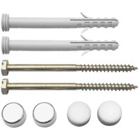 Tecuro - WC-Befestigungsse 6 x 85 mm mit Abdeckkappe Tecuro - WC-Befestigungsse 6 x 85 mm mit Abdeckkappe von TECURO