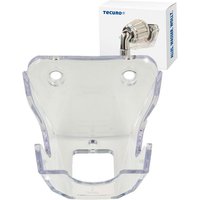 Wand-Brausehalter passend zu Handbrause Kristal/Selecta - Kunststoff transparent - Tecuro von TECURO