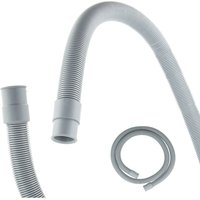 Spiral Ablaufschlauch 1,00 m x ø 19/21 mm für Waschmaschine, Spülmaschine - Tecuro von TECURO