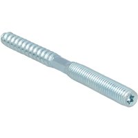 tecuro Stockschraube mit Holz- und ISO-Gewinde M10 x 80 mm, verzinkt - 50 Stück tecuro Stockschraube mit Holz- und ISO-Gewinde M10 x 80 mm, verzinkt - 50 Stück von TECURO