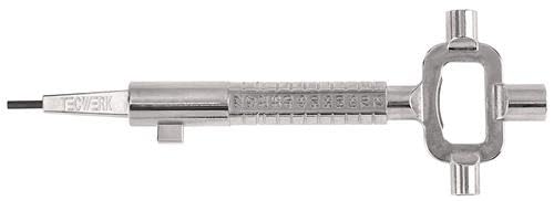 TECWERK 2000251567 Bautenschlüssel Univ.inkl.Mitnehmer f.PZ-Schlösser STA ma ver von TECWERK