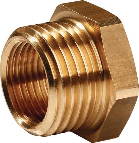 TECWERK 2000351960 Reduziernippel MS AG G 1/2 Zoll IG G 1/4 Zoll SW 22mm TECWERK von TECWERK