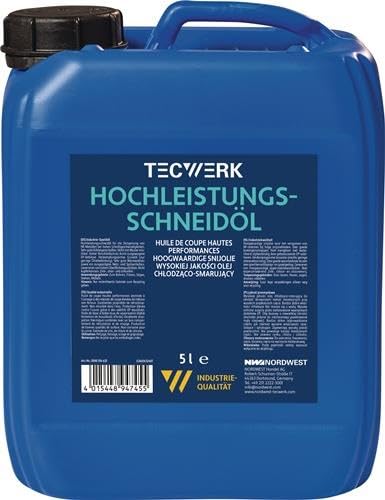 TECWERK 2000354625 Hochleistungsschneidöl 5l Kanister TECWERK 2000354625 TECWERK 2000354625 Hochleistungsschneidöl 5l Kanister TECWERK 2000354625 von TECWERK