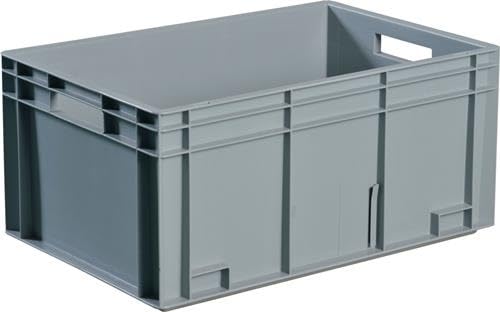 TECWERK 2000447800 Transportstapelbehälter L400xB300xH120mm grau PP Muschelgr.Se TECWERK 2000447800 Transportstapelbehälter L400xB300xH120mm grau PP Muschelgr.Se von TECWERK