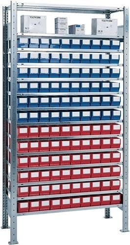 TECWERK 2000449886 Steckregal H2000xB1000xT400mm Grundregal 12 Stahlböden 60 x 3 TECWERK 2000449886 Steckregal H2000xB1000xT400mm Grundregal 12 Stahlböden 60 x 3 von TECWERK
