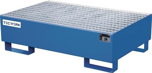TECWERK 2000467209 Auffangwanne 215l L1200xB800xH360mm Stahlbl.m.Gitterrost blau TECWERK 2000467209 Auffangwanne 215l L1200xB800xH360mm Stahlbl.m.Gitterrost blau von TECWERK