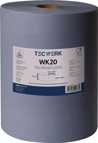 TECWERK 2000469240 Putztuch WK 20 L360xB380ca.mm blau 2-lagig,volumengeprägt TEC TECWERK 2000469240 Putztuch WK 20 L360xB380ca.mm blau 2-lagig,volumengeprägt TEC von TECWERK