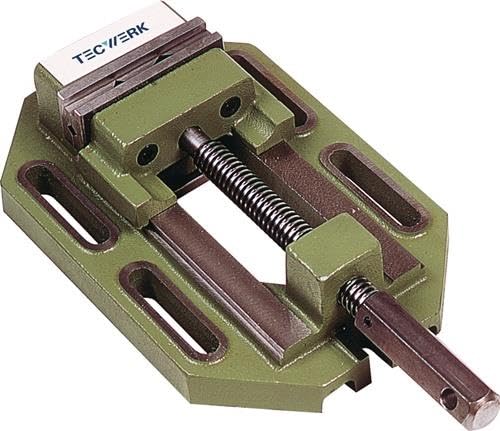 TECWERK 2000830888 Bohrmaschinenschraubstock Backen-B.80mm Spann-W.70mm TECWERK von TECWERK