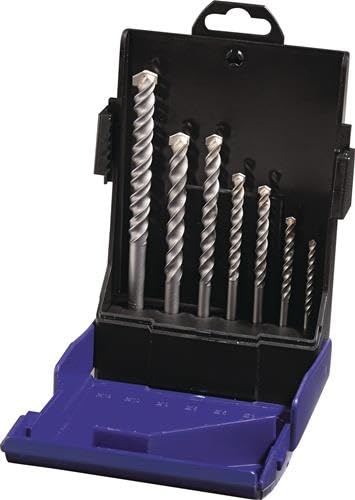 TECWERK 2000864330 Hartmetallschlagbohrersat z 7-tlg.4/75,5/85,8/120,10/120,12/ von TECWERK