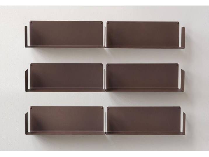 Modulares regalsystem rostfarbe - 45 x 15 cm - set mit 6 - teebooks Modulares regalsystem rostfarbe - 45 x 15 cm - set mit 6 - teebooks von TEEBOOKS