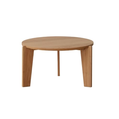 Kleine Beistelltische Moderne Couchtisch Wohnzimmer Massivholz Runder Couchtisch Kleine Wohnung Couchtisch Gastfamilie Couchtische für Wohnzimmer(A) von TEESONG